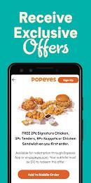 Popeyes® App スクリーンショット 4