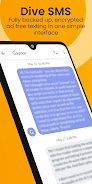 Wize SMS: Message & Messenger Zrzut ekranu 1
