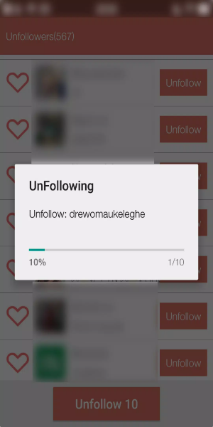 Unfollower Plus - Non followers & Following應用截圖第2張