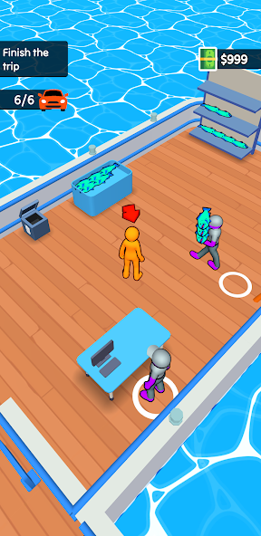 Boat Venture: Idle Manager Mod Captura de tela 3