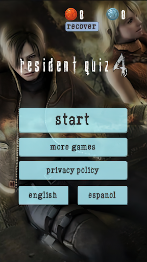 Resident Quiz Evil 4 Captura de tela 2