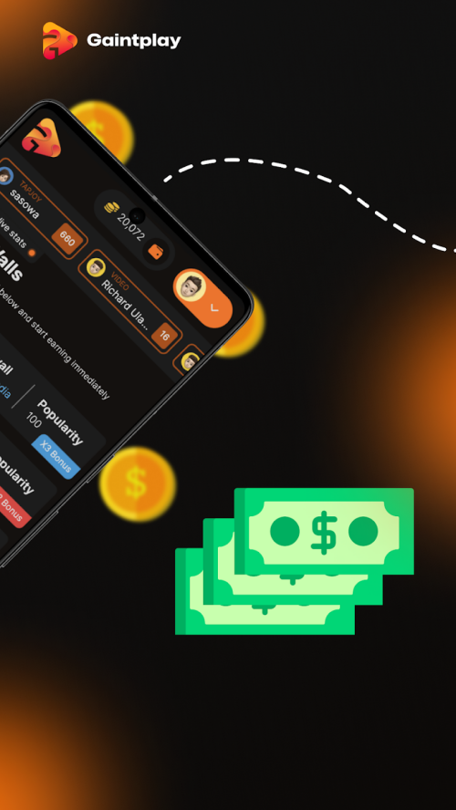 Gaintplay - Make Money Now Ekran Görüntüsü 3