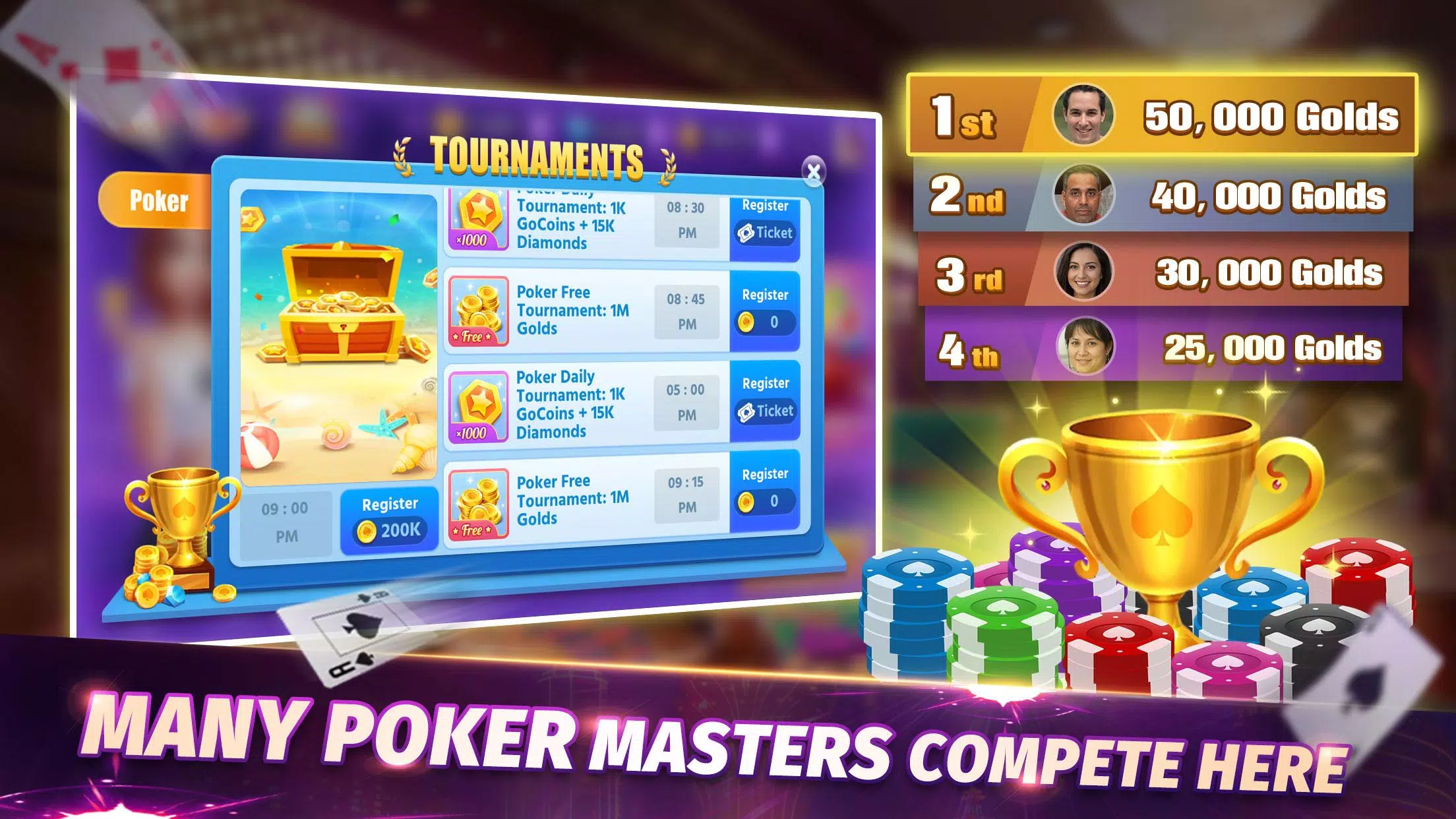 Poker Land Tangkapan skrin 3