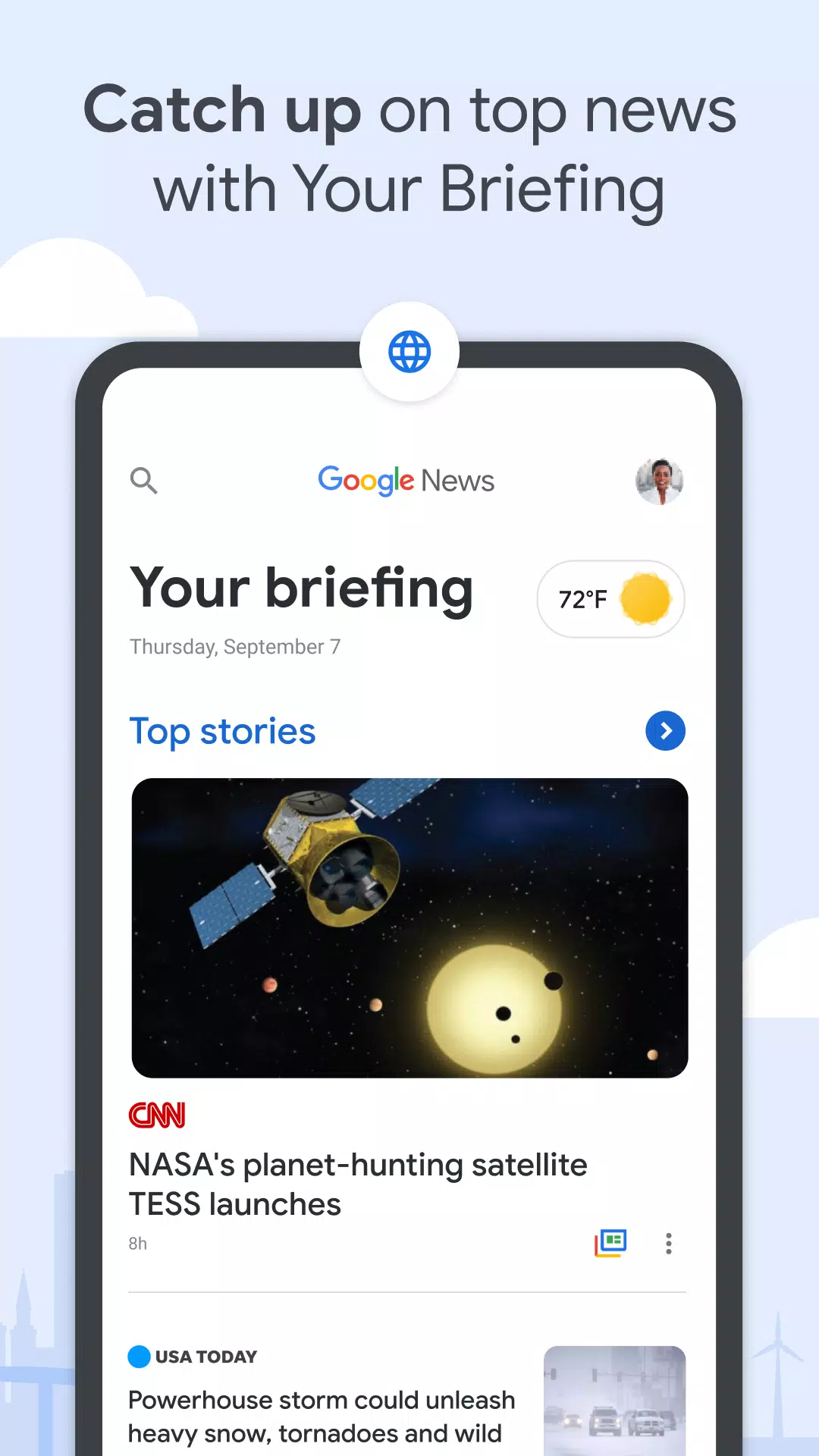 Google 新闻 – 每日要闻应用截图第1张