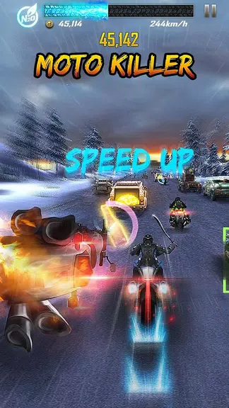 Death Moto 5 :   Racing Game Captura de pantalla 1
