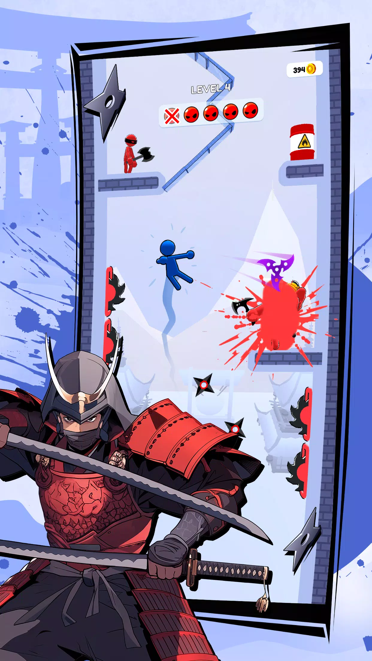 Stickman Teleport Master 3D Screenshot 4