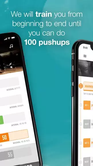 0-100 Pushups Trainer スクリーンショット 2