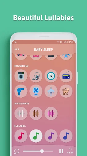 Sono do bebê - ruído branco Captura de tela 3