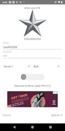 White Label VPN Captura de pantalla 1