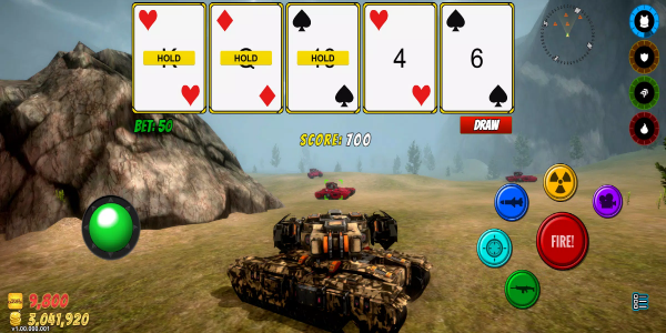 Tank Skill Poker Скриншот 2