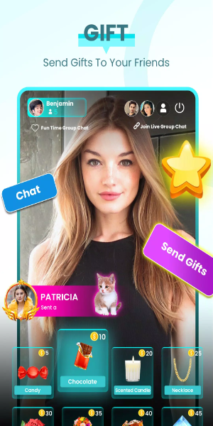 Chat City - live video match Captura de pantalla 1