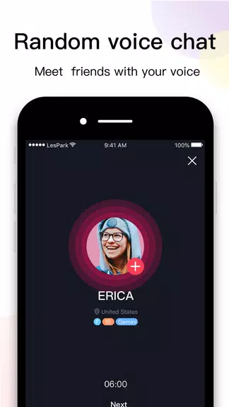 LesPark：Lesbian Chat & Dating 스크린샷 4