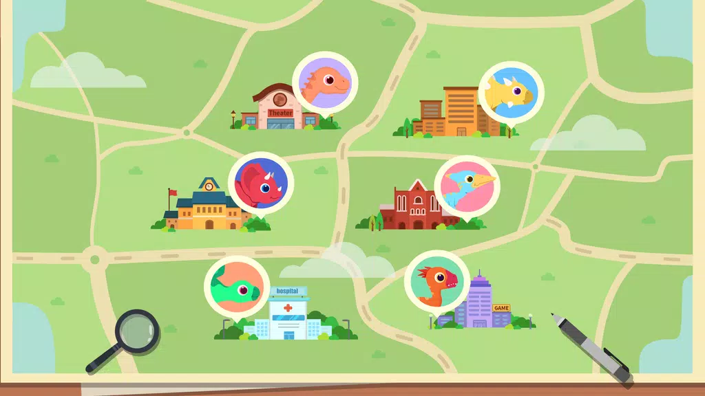 Dinosaur Police:Games for kids Screenshot 2