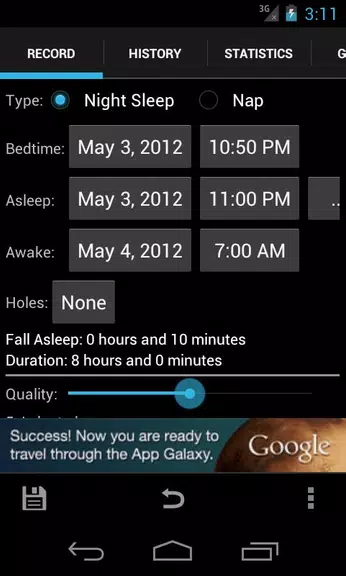 Sleepmeter FE應用截圖第1張