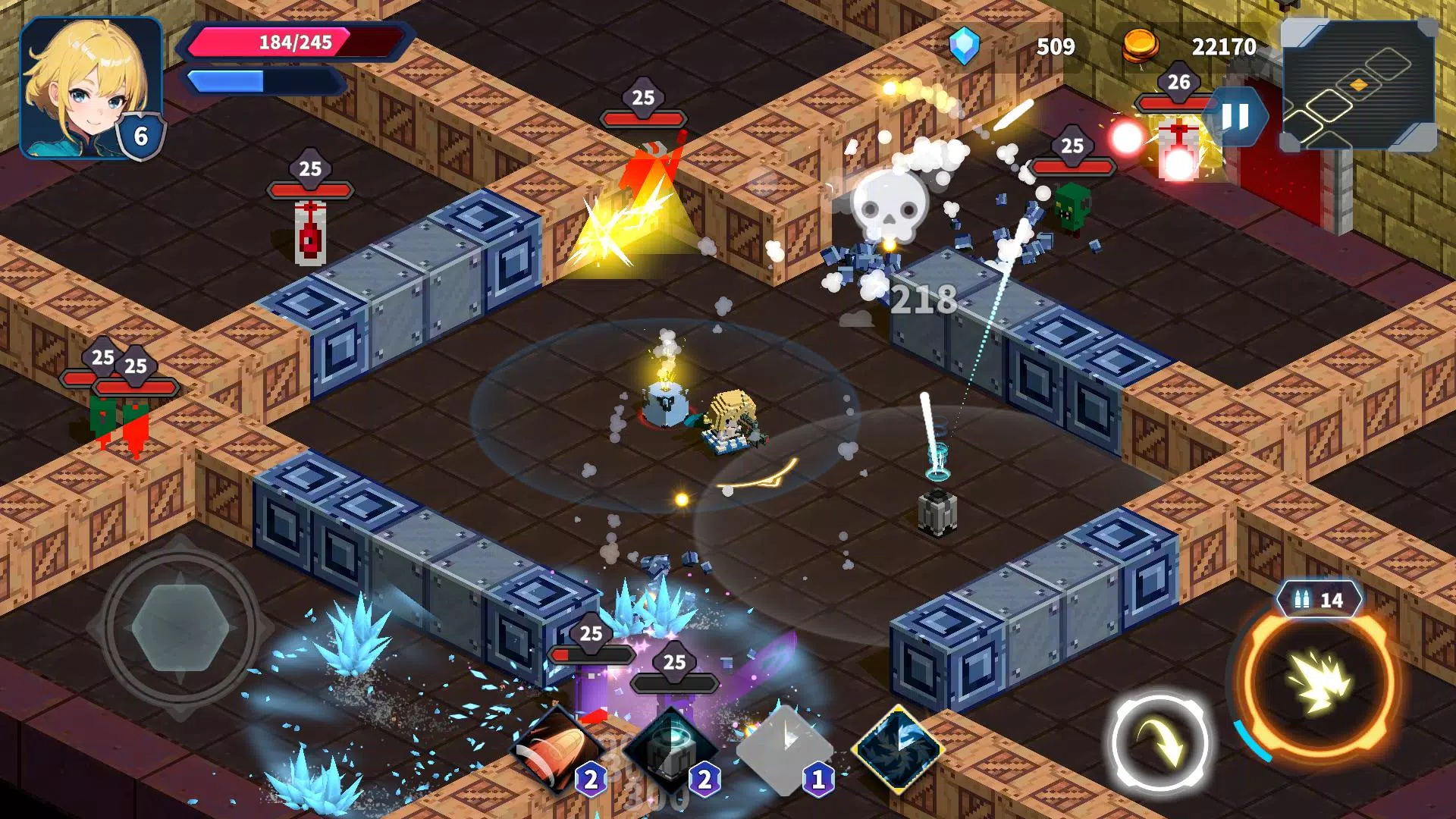 Cube of Life: Shooting RPG ဖန်သားပြင်ဓာတ်ပုံ 1