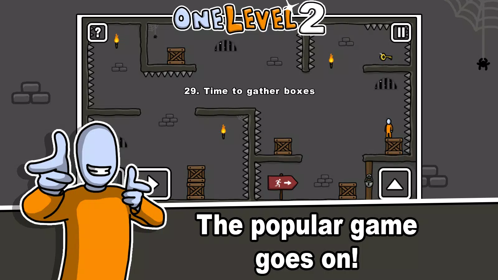 One Level 2 Stickman Jailbreak स्क्रीनशॉट 1