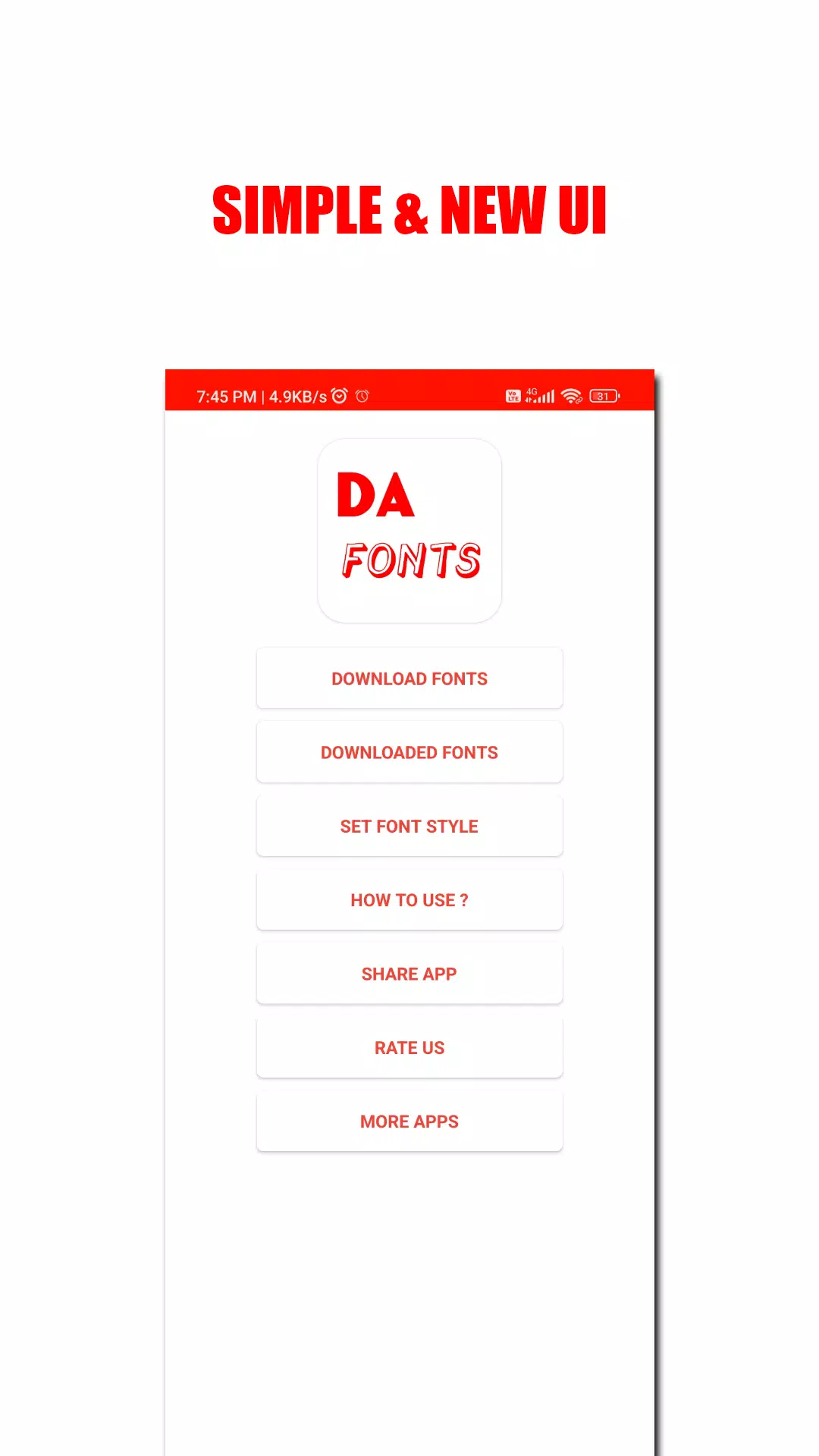 DA FONT’S Screenshot 1