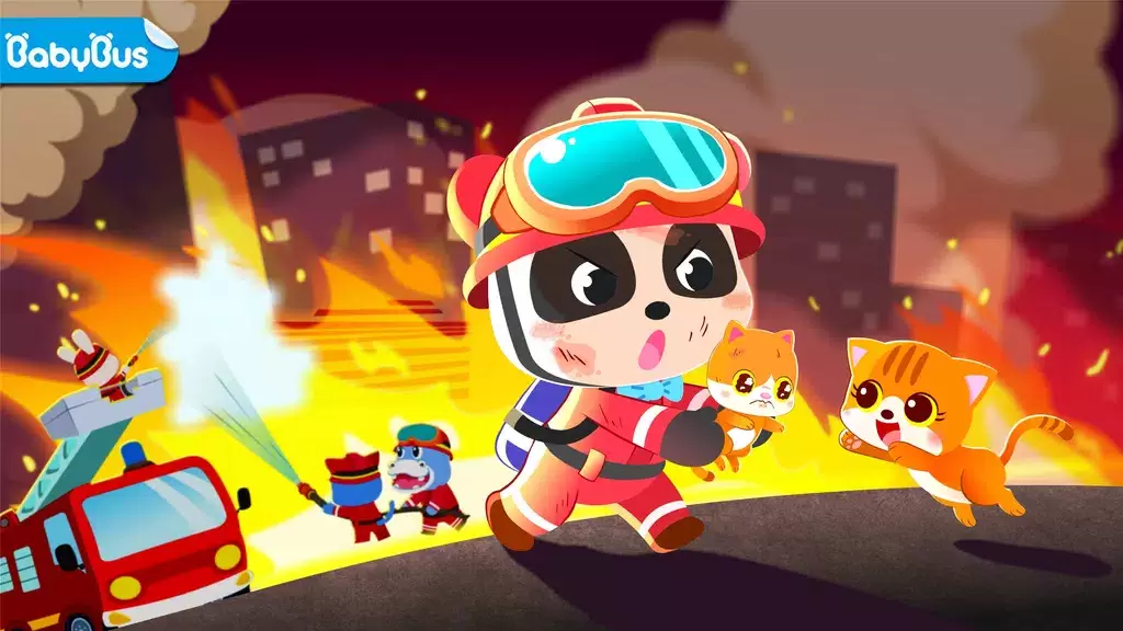 Baby Panda’s Fire Safety Ekran Görüntüsü 1