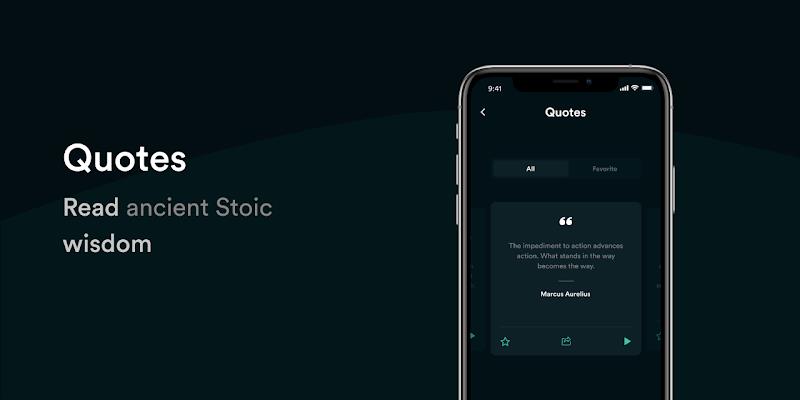Stoa: Stoic Meditation ဖန်သားပြင်ဓာတ်ပုံ 4