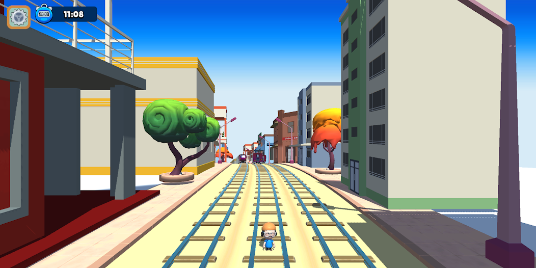 Subway Run Mod Captura de pantalla 1