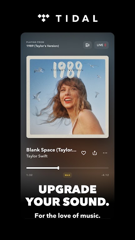 TIDAL Music: HiFi sound應用截圖第1張