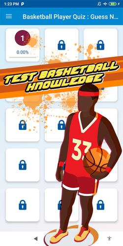 basketball player quiz ภาพหน้าจอ 2