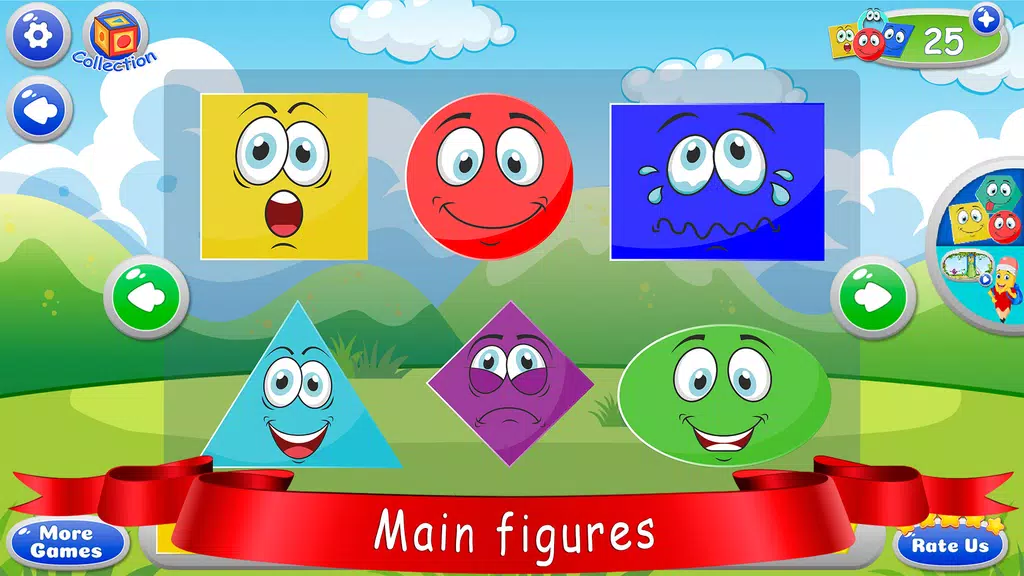 Learn shapes — kids games ภาพหน้าจอ 2