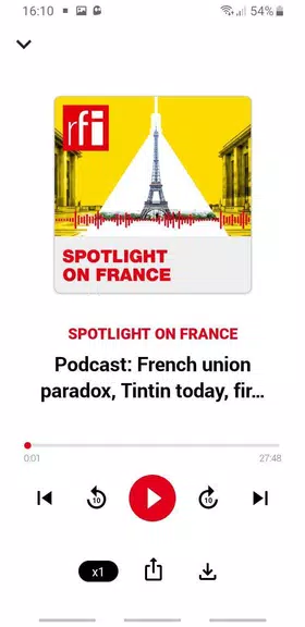 RFI Pure Radio - Podcasts 스크린샷 4