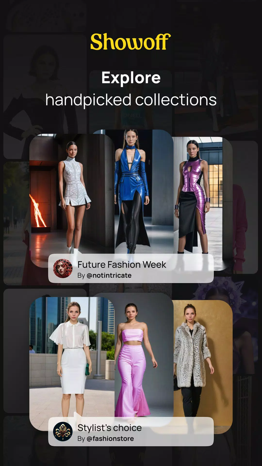 Showoff: create an ideal look Captura de tela 2