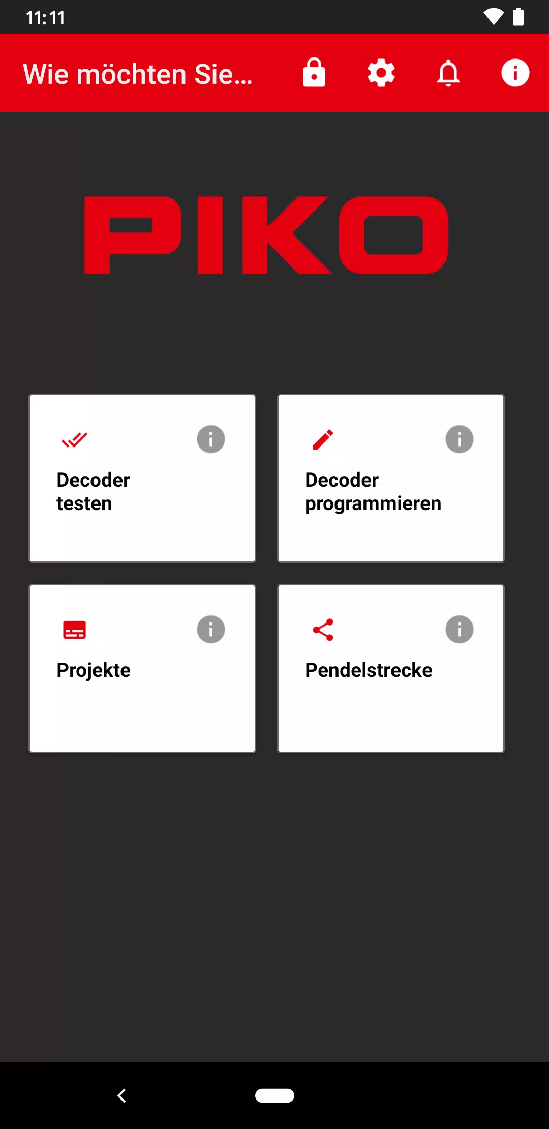 PIKO SmartProgrammer App Ekran Görüntüsü 1