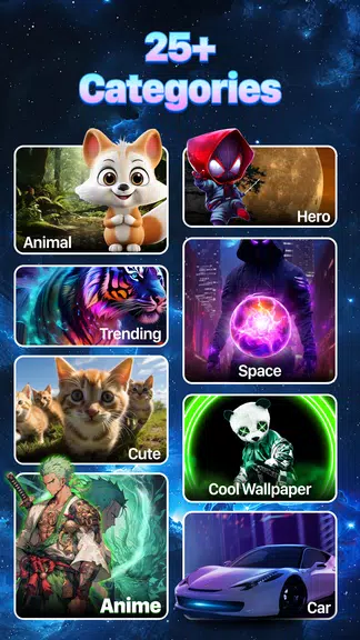 3D Wallpaper - Cool Wallpapers Screenshot 2