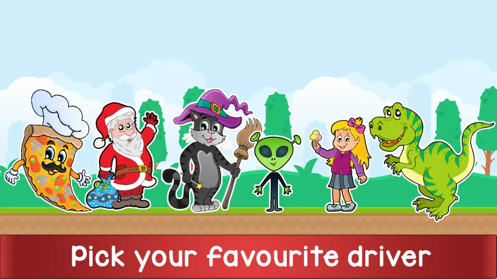Kids Car Racing Game Screenshot 3