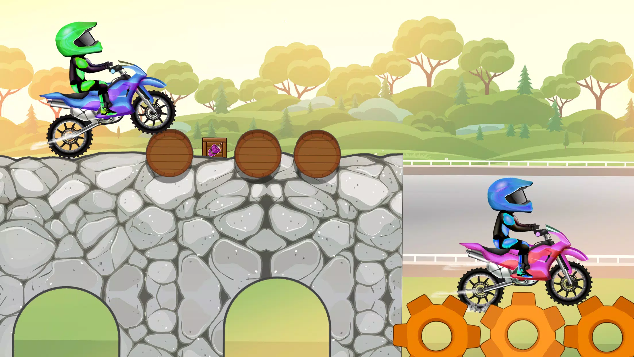 Moto Bike Stunt Race ภาพหน้าจอ 2