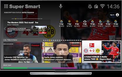 Super Smart TV Launcher Captura de pantalla 2