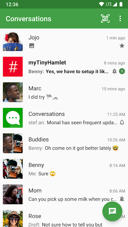 Conversations (Jabber / XMPP)应用截图第1张