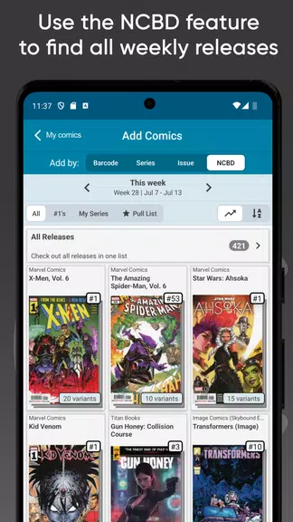 CLZ Comics - para tus cómics Captura de pantalla 3