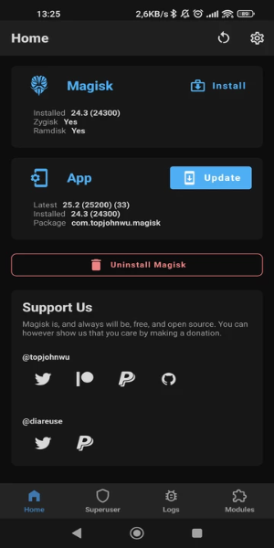 Magisk Manager應用截圖第3張