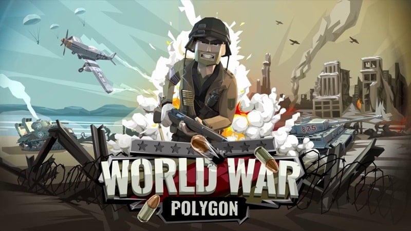 World War Polygon: juego WW2 Captura de pantalla 1