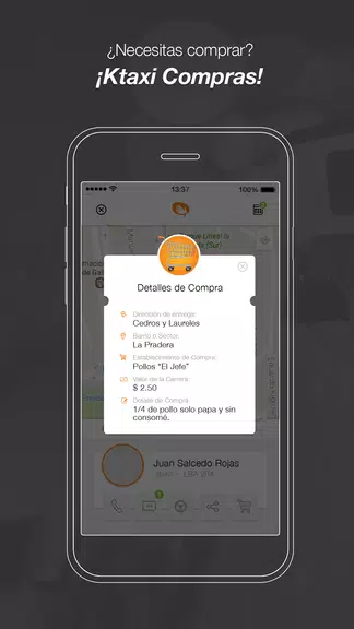 Ktaxi, una app de Clipp Capture d’écran 4