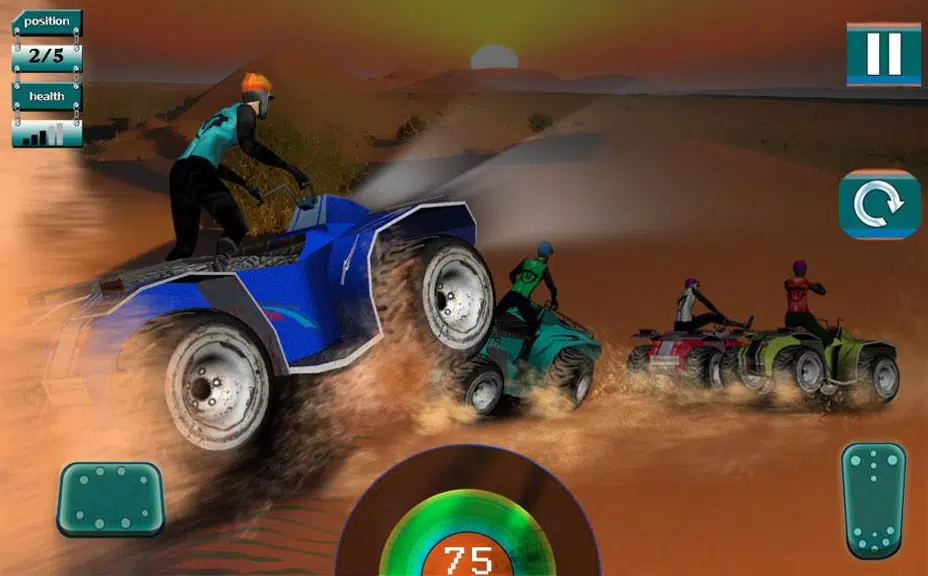 3D quad bike racing Скриншот 1