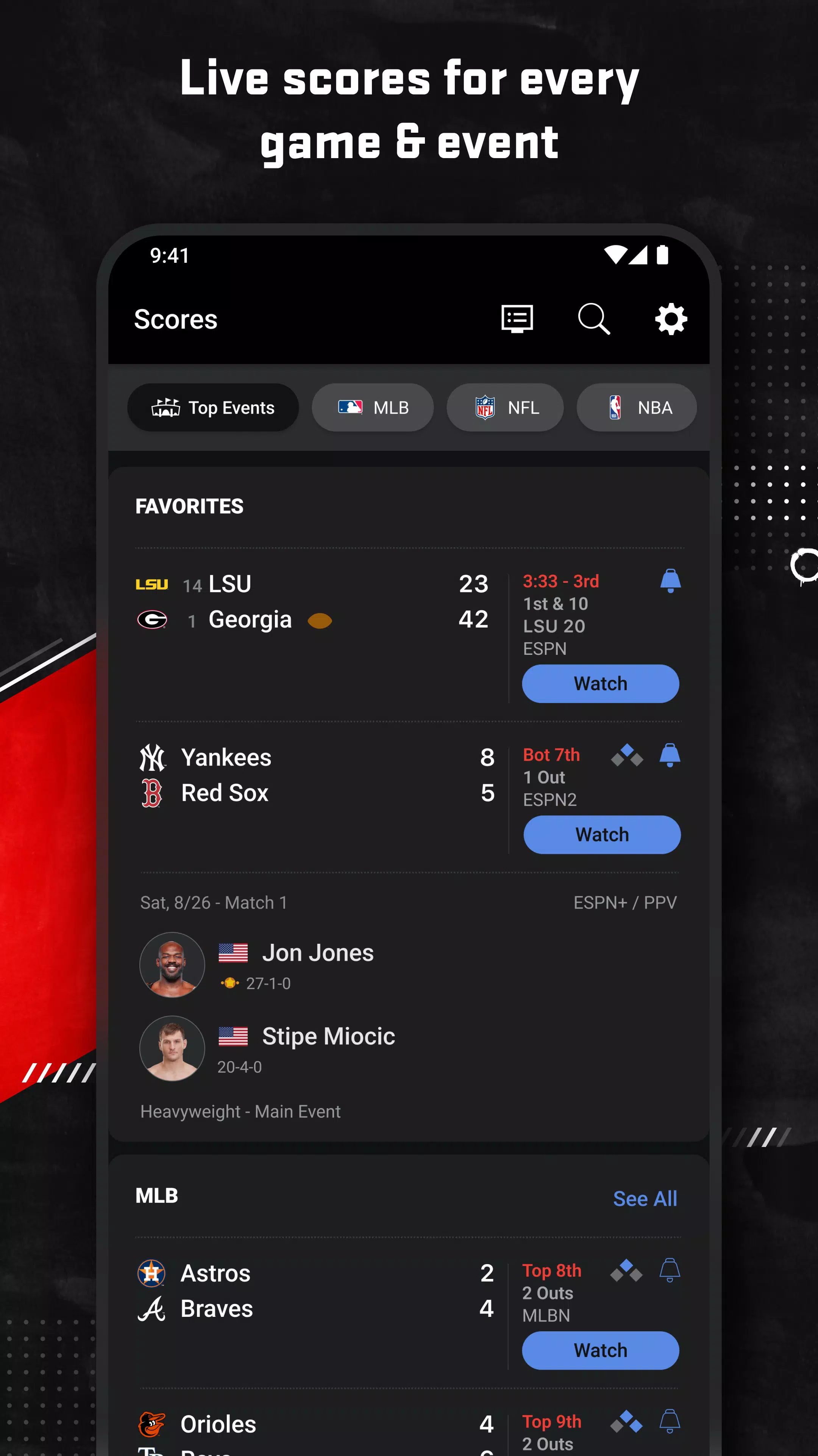 ESPN Screenshot 3