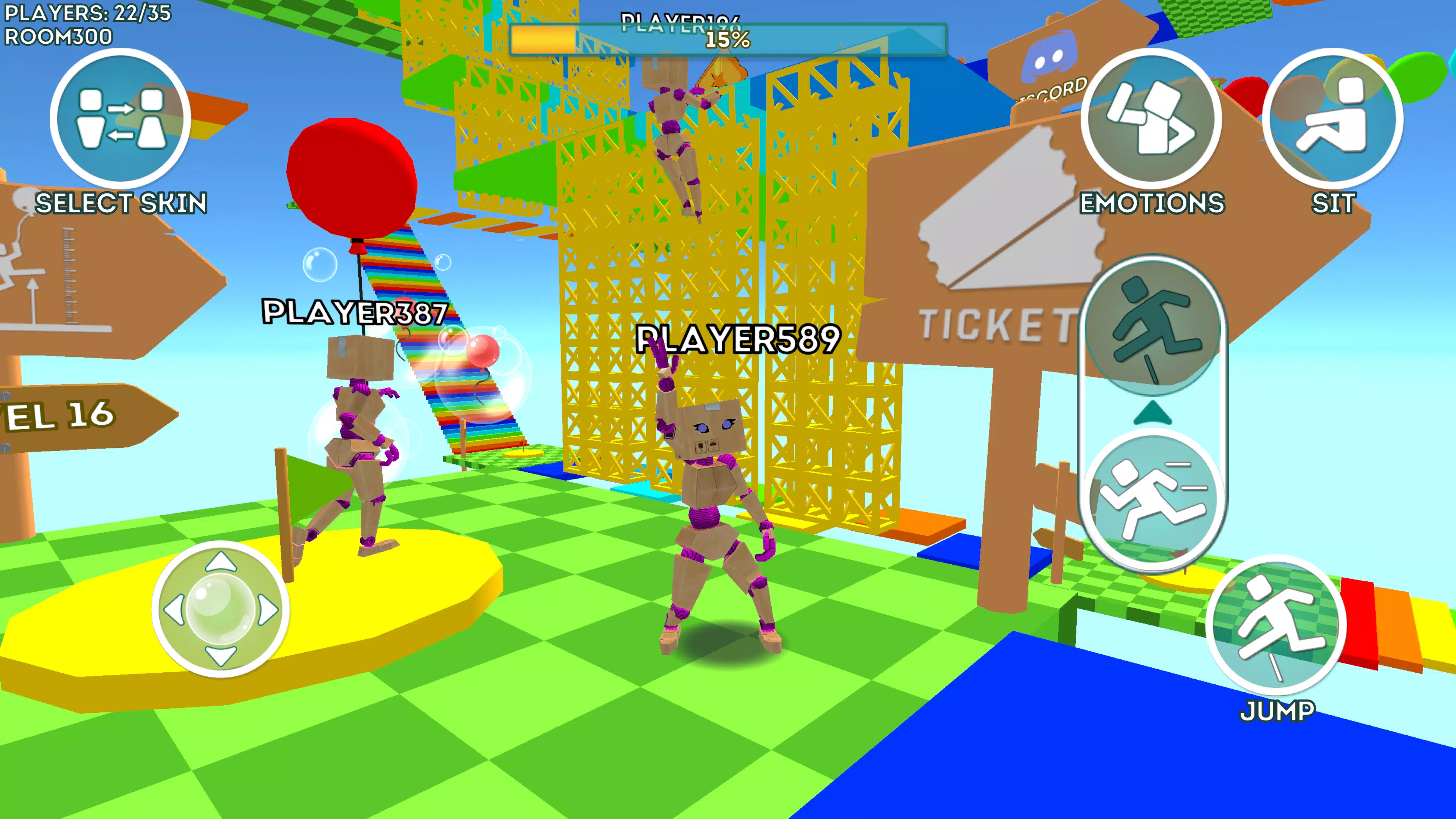 Mega Easy Parkour for Obby 스크린샷 2