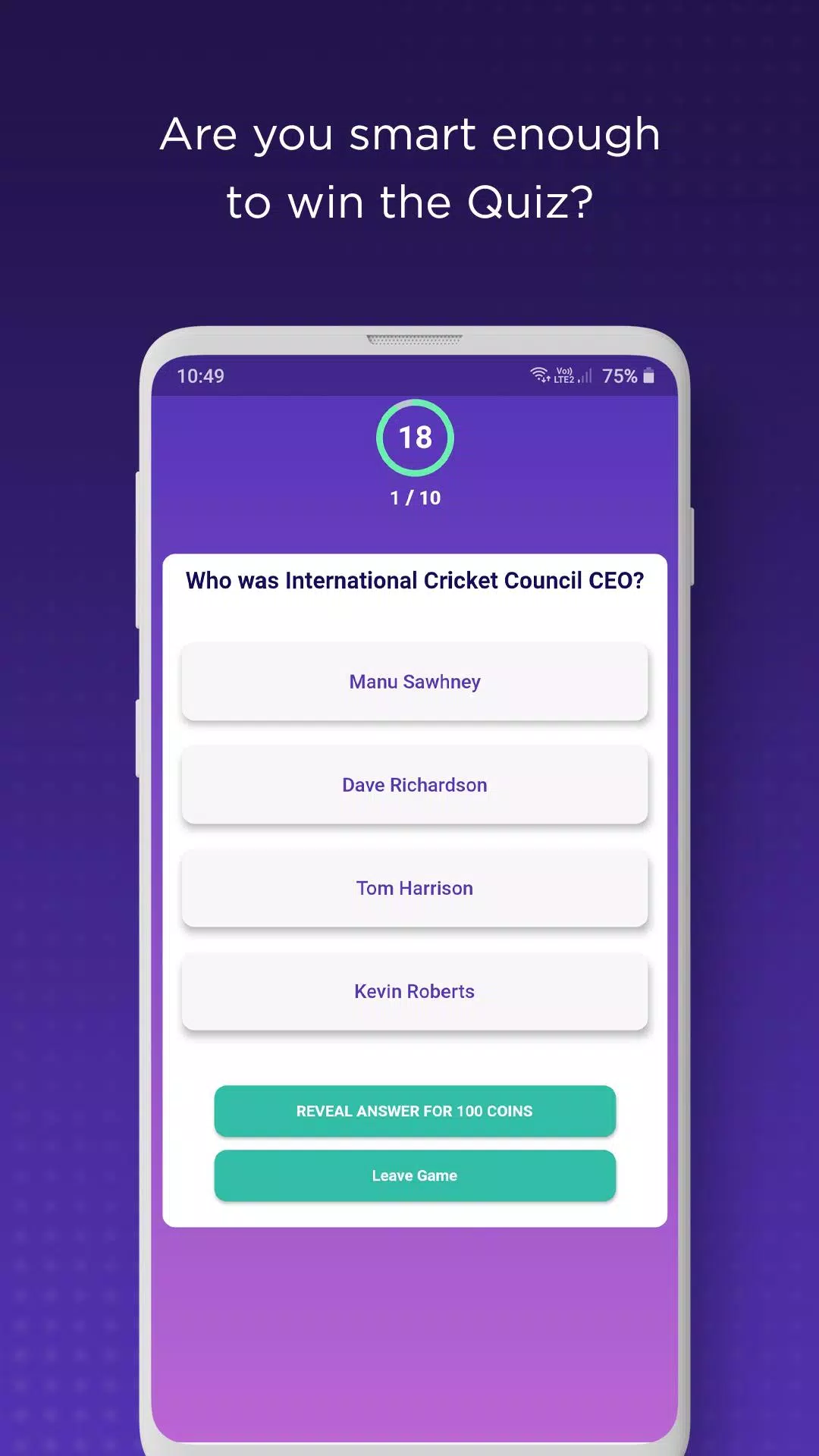 QuizPot: Group GK Quiz Trivia Screenshot 1