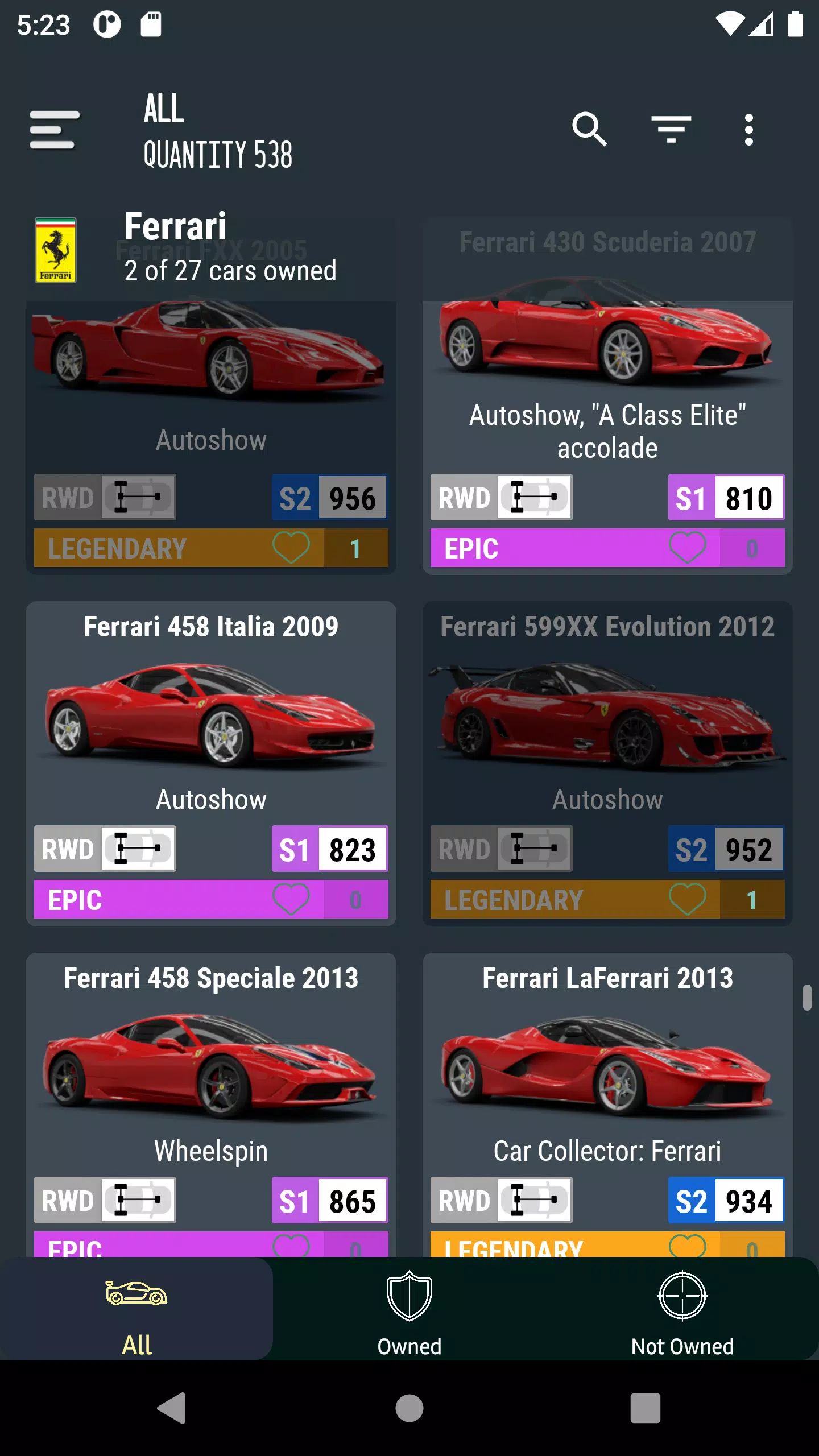 Car Tracker for ForzaHorizon5應用截圖第1張