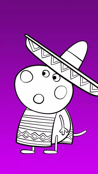 Peppo Piglet Coloring Book應用截圖第3張