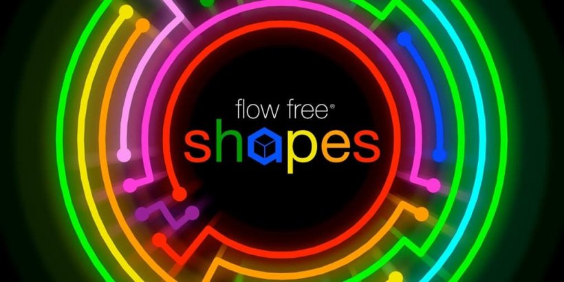 Flow Free- ပုံသဏ္ဍာန်များ - Big Duck Games ၏ ပဟေဋ္ဌိစာရင်းတွင် နောက်ဆုံး ထပ်တိုး