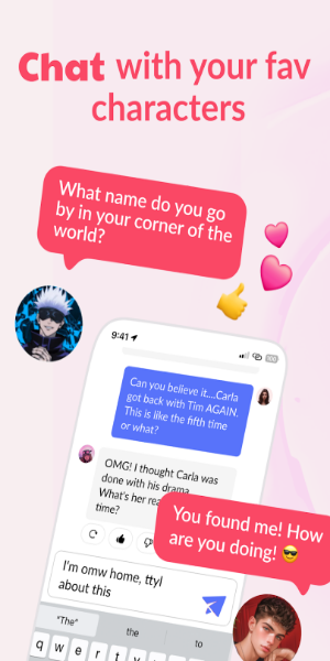 Schermata Ohai - Chat with AI Friends 3
