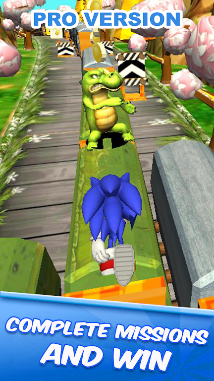 Pro Blue Hedgehog - Ultimate A Captura de pantalla 2