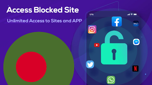 Bangladesh VPN - Free Hotspot Proxy Capture d’écran 2