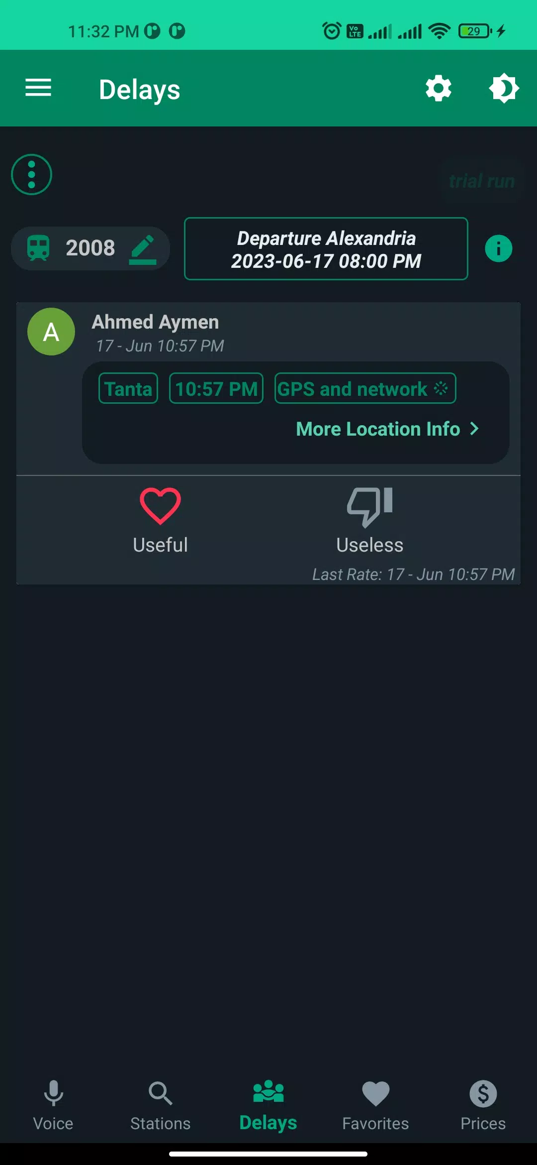 Egypt's Trains - Voice Search Screenshot 4